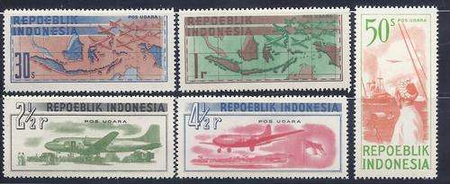 Indonesia 1946 Scarce AIRS fine mint. See Below.