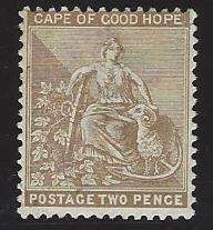 Cape Rectangular: 1882/3 SACC 37 (SG 42) Very Fine MInt. CV R 3,200. See below.