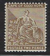 Cape Rectangular: 1884 SACC 45a (SG 50a) Superb MNH. CV R 320. See below.
