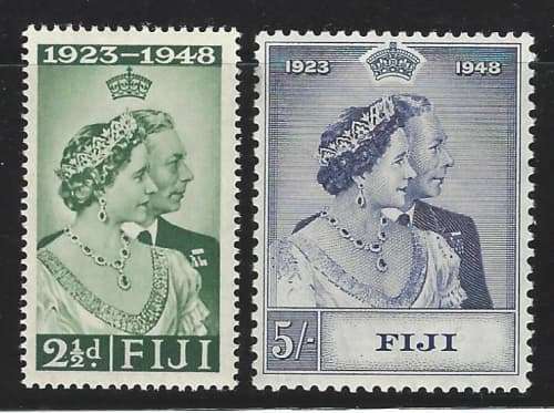 Fiji 1948 set of 2 superb MNH. SG 270/1. See below.