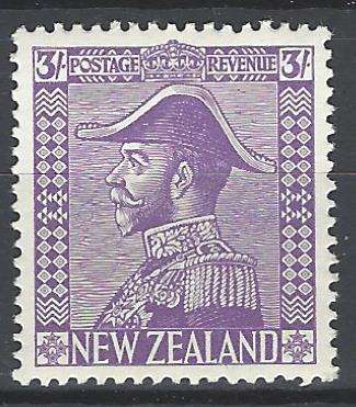New Zealand 1926 SG 467 fine mint. CV R 1,925. See below.