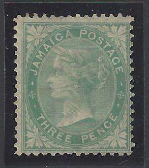 Jamaica 1870/83 SG 10 fine mint. See below.