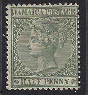 Jamaica 1883/97 SG 16 fine mint. See below.