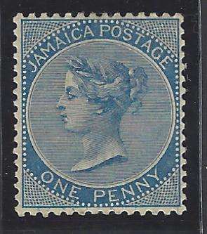 Jamaica 1883/97 The scarce SG 17 fine mint. See below.