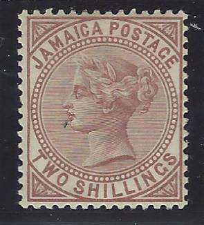 Jamaica 1883/97 SG 25 very fine mint. See below.