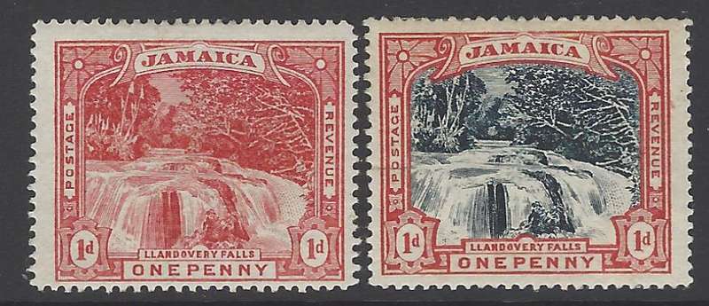 Jamaica 1900/1 set of 2 fine mint. SG 31/2. See below.