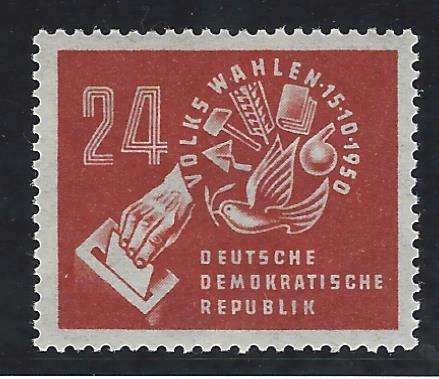 Germany (East) 1950 SG E32 superb MNH. See below.