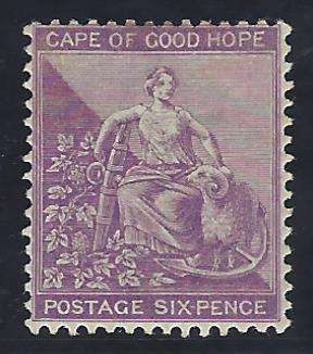 Cape 1884/90 SACC 47 fine mint. See below.