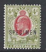 OFS 1903 SPECIMEN SG 144S fine mint. See below.
