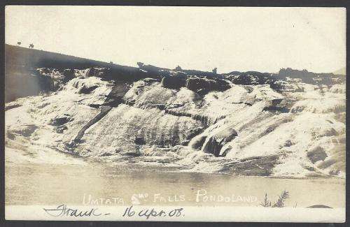 Cape: 1908 Historic postcard from UMTATA to the USA. See below.