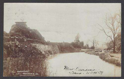 Transvaal 1909 Historic postcard from PRETORIA to the USA. See below.
