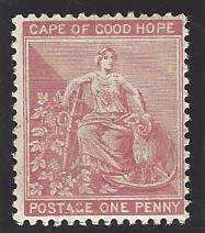 Cape 1884/90 SACC 44/SG 49 superb MNH. See below.