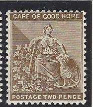 Cape 1884/90 SACC 45/SG 50 VFM. See below.
