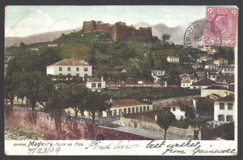 Cape Ocean PO: 1904 "SS Saxon" card to Durban. See below.
