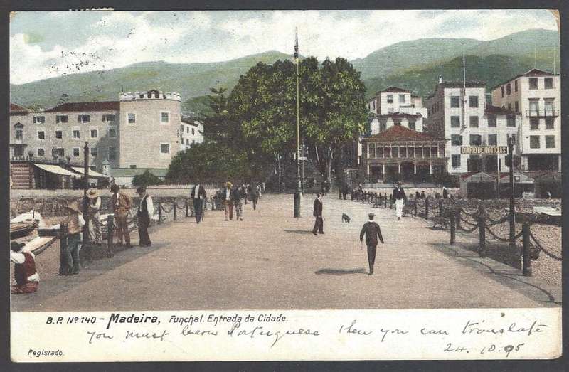Cape Ocean PO: 1905 "SS Armadale Castle" card to England. See below.