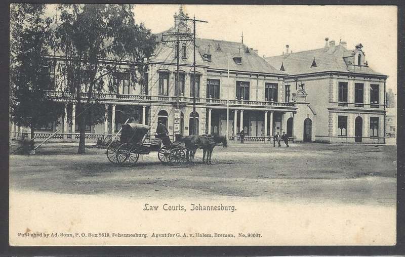 Transvaal: 1904 postcard JOHANNESBURG (counter) No. 15 (Putzel 192) to Jersey. See below.