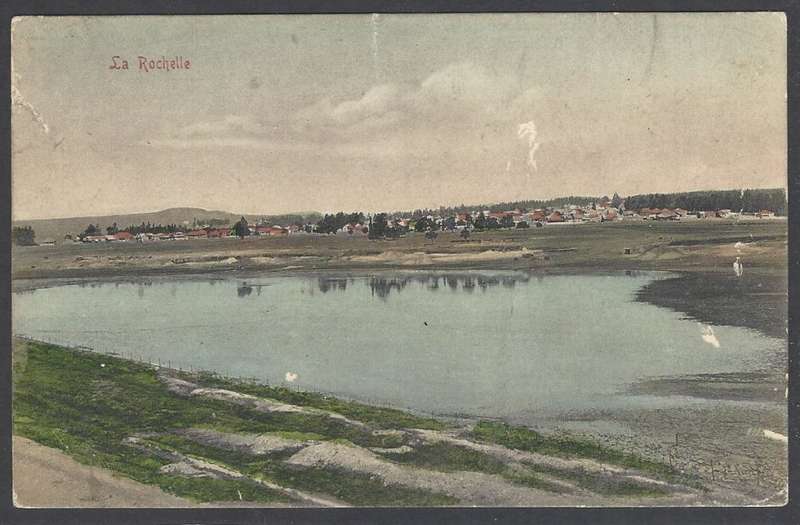 Transvaal 1900's unused postcard of LA ROCHELLE. See below.