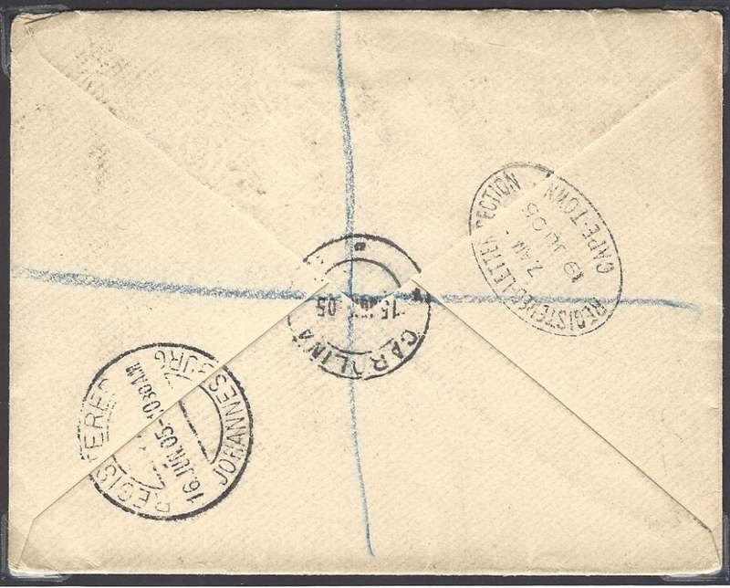Transvaal Postal Agencies/Post Offices: CAROLINA. See below.