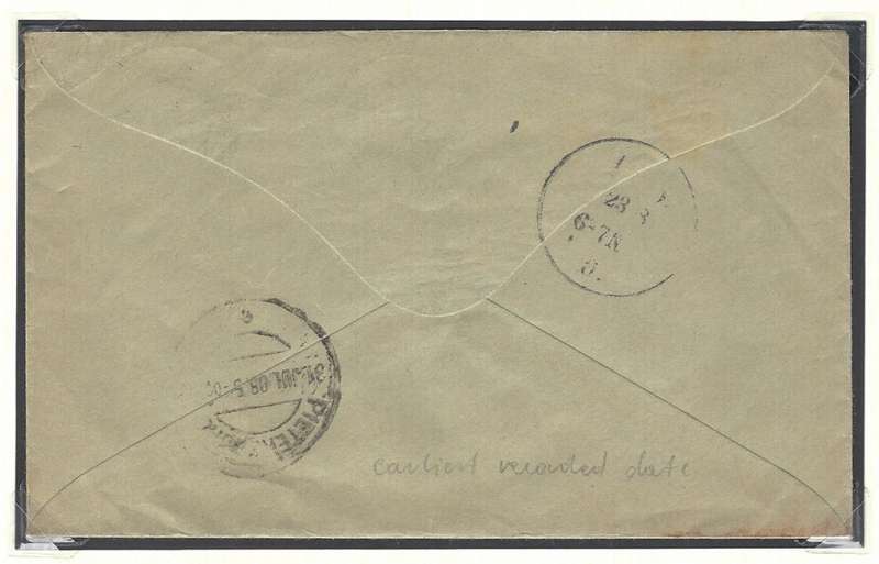 Transvaal Postal Agencies: LOUIS TRICHARDT (Earliest date Putzel No. 2) - 2 cards. See below.