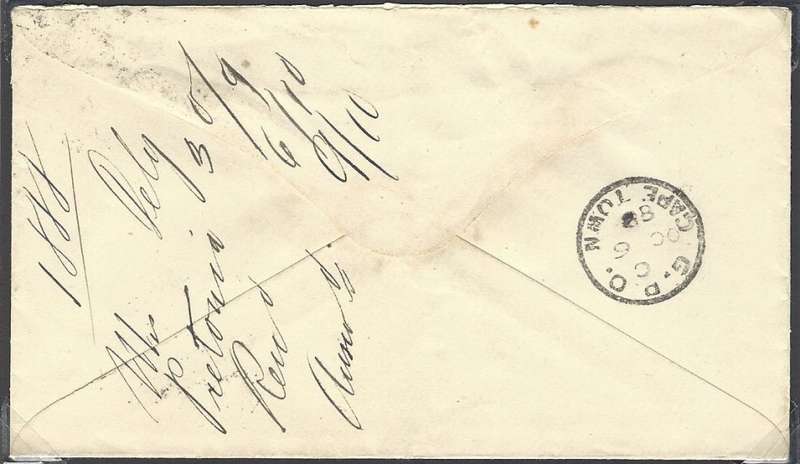Transvaal Postal Agencies/Post Offices: PRETORIA 28 mm Truncated Double circle cds. See below.