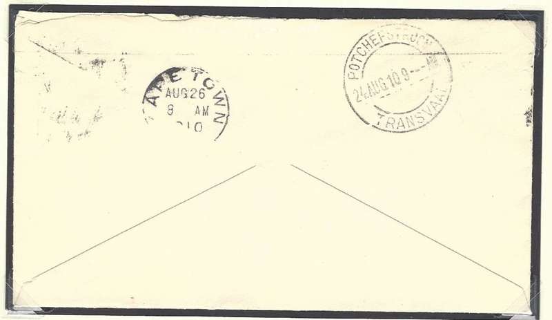 Transvaal Postal Agencies/Post Offices: Extremely rare and unrecorded VIJFHOEK cds. See below.