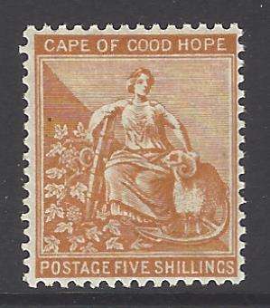 Cape 1883 The Very Scarce SACC 40/SG 45 superb mint. See below.