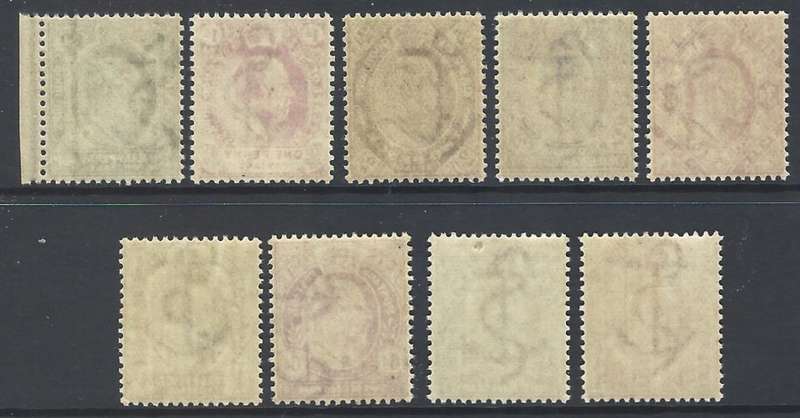 Cape 1902/4 Edward VII set of 9 superb MNH. SACC 65/78