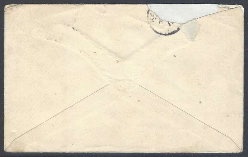 OFS (ORC) 1911 One Penny postal stationery envelope TROMPSBURG/KETTERING. See below.