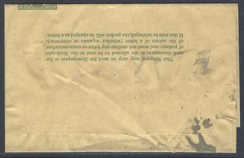 Cape/Natal Inter-provincial: 1911 Cape wrapper used from DURBAN to London. See below.