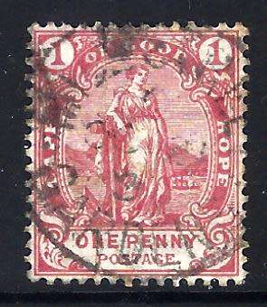 Cape Postal history: Extremely scarce `MILL STREET GARDENS` cds. Putzel `RRR`. See below.