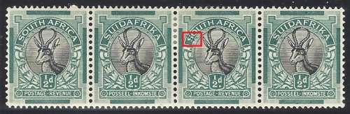 Union Roto SACC 42 variety `$` for `S` upright watermark. Fine mint.  See below.