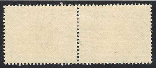 Union 1939 1/- brown & blue FM. SACC 61. See below.