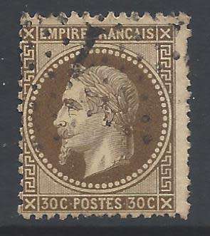 France 1863 SG 117 fine used. CV R 1,350. See below.