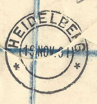 Boer War/Transvaal Rare 1901 Censored `E.R.I.` HEIDELBERG cover. See below.