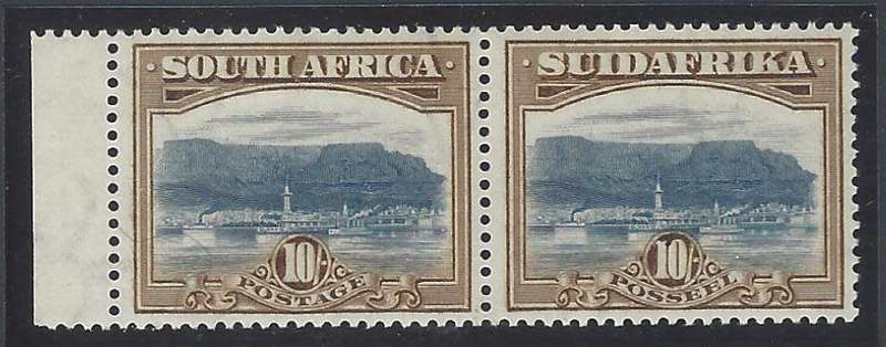 Union 1927 London 10/- marginal MNH. See below.