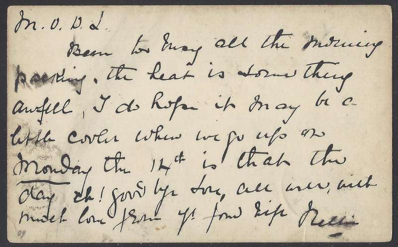 OFS 1896 1d Brief Kaart BETHULIE to PRETORIA. See below.