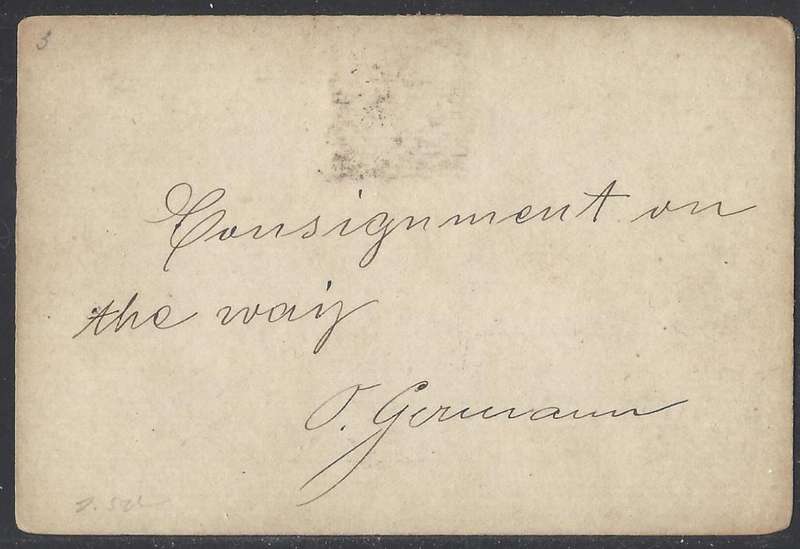 OFS 1893 (DEC 18) 1/2d FIRST PTG. Stamp Brief Kaart HARRISMITH used locally. See below.