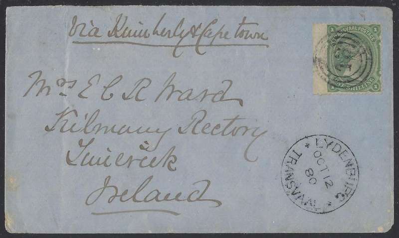 Transvaal 1880 Battle of Bronkhorstspruit, Surgeon Ward, the Peach Tree Graveyard and R.M.S. Durban.