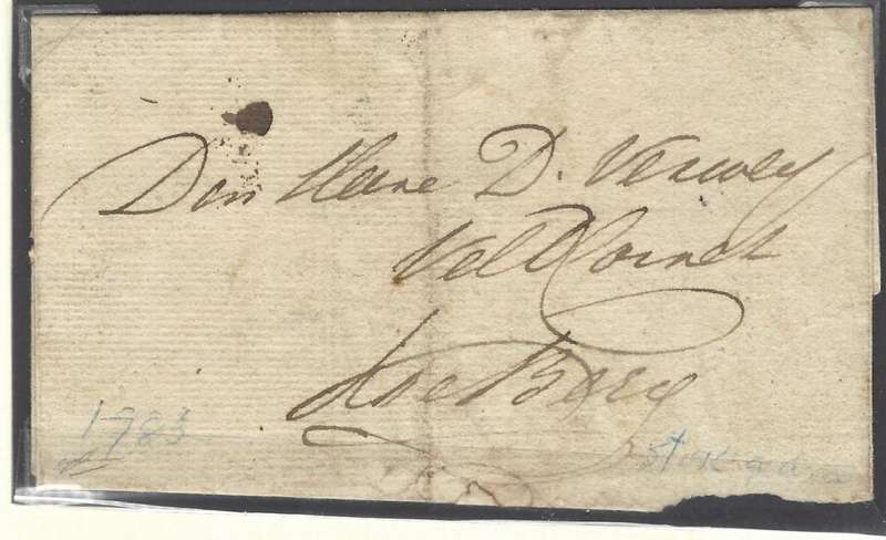 Cape c1783 rare BRIEFSTOK cover signed by Goldblatt, Crocker and Johnson. See below.