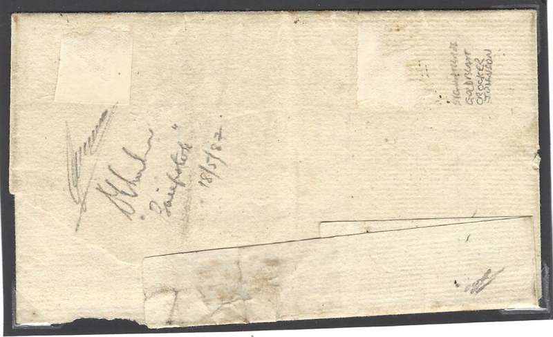 Cape c1783 rare BRIEFSTOK cover signed by Goldblatt, Crocker and Johnson. See below.