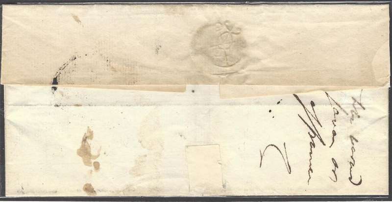 Cape c1809 Rare Governor Du Pre Alexander, 2nd Earl of Caledon wrapper. See below.