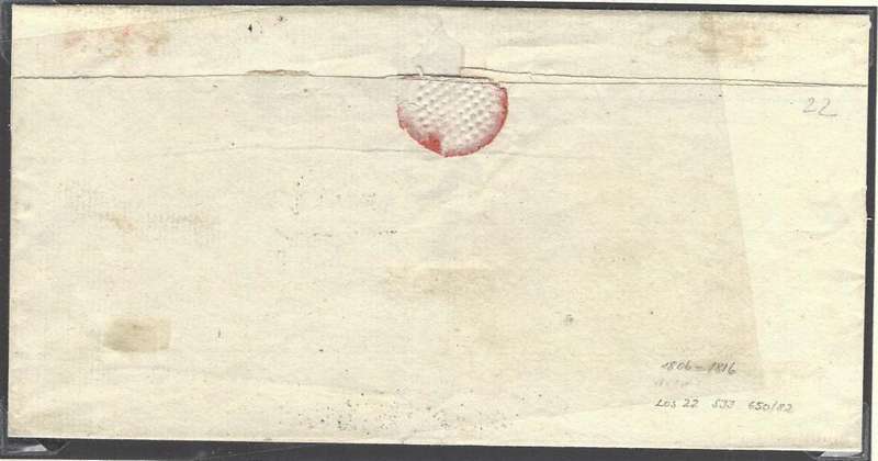 Cape 1800`s MLS 1 wrapper to RJ. van der Riet, Landrost, Stellenbosch ex Maxwell Joseph. See below.