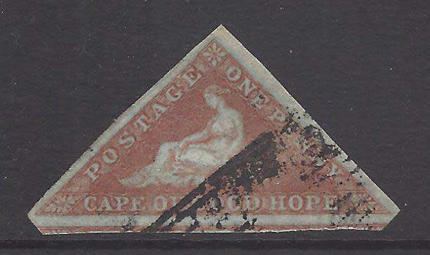 Cape 1853/63 SACC 1 fine used. See below.