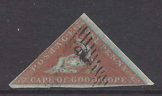 Cape 1853/63 SACC 1a fine used. See below.
