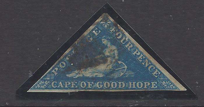 Cape 1853/63 SACC 4 fine used. See below.