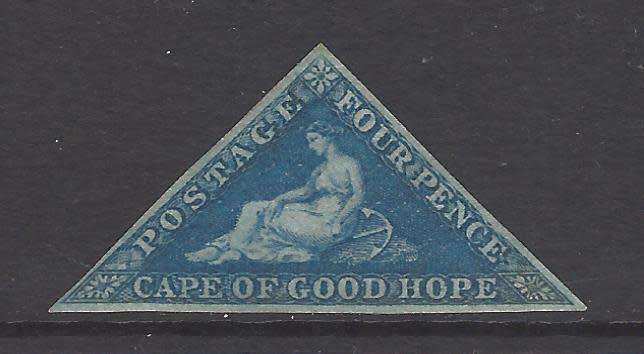 Cape 1855 SACC 6a fine unused. See below.
