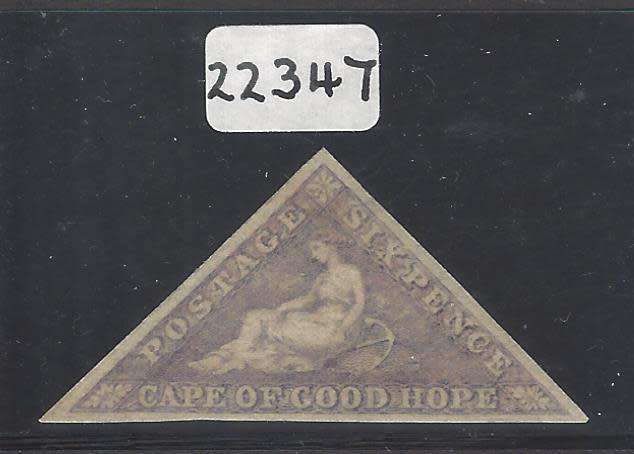 Cape 1858 SACC 7b superb mint with Brandon certificate. See below.