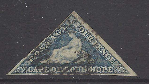 Cape 1864  SACC 15b fine used. See below.