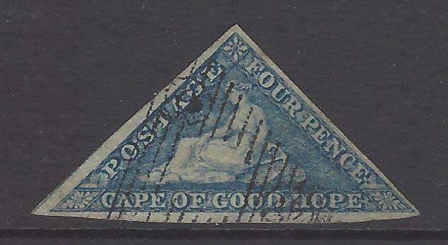 Cape 1864  SACC 15c fine used. See below.