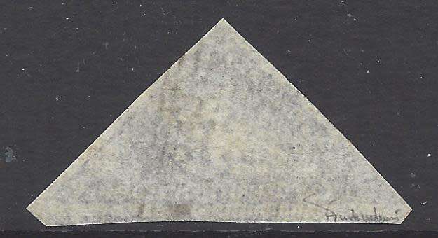 Cape 1864  SACC 16 fine used with Hefferman certificate. See below.